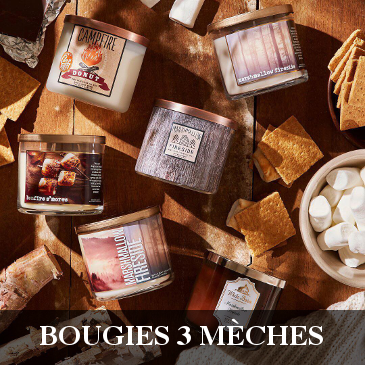 Bath & Body Works Bougie Parfumée 3 Mèches 3 Wick Candle